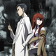 Left: Rintaro Okabe, self-titled mad scientist. Right: Makise Kurisu: actual scientist. Together: best anime couple. Fight me.